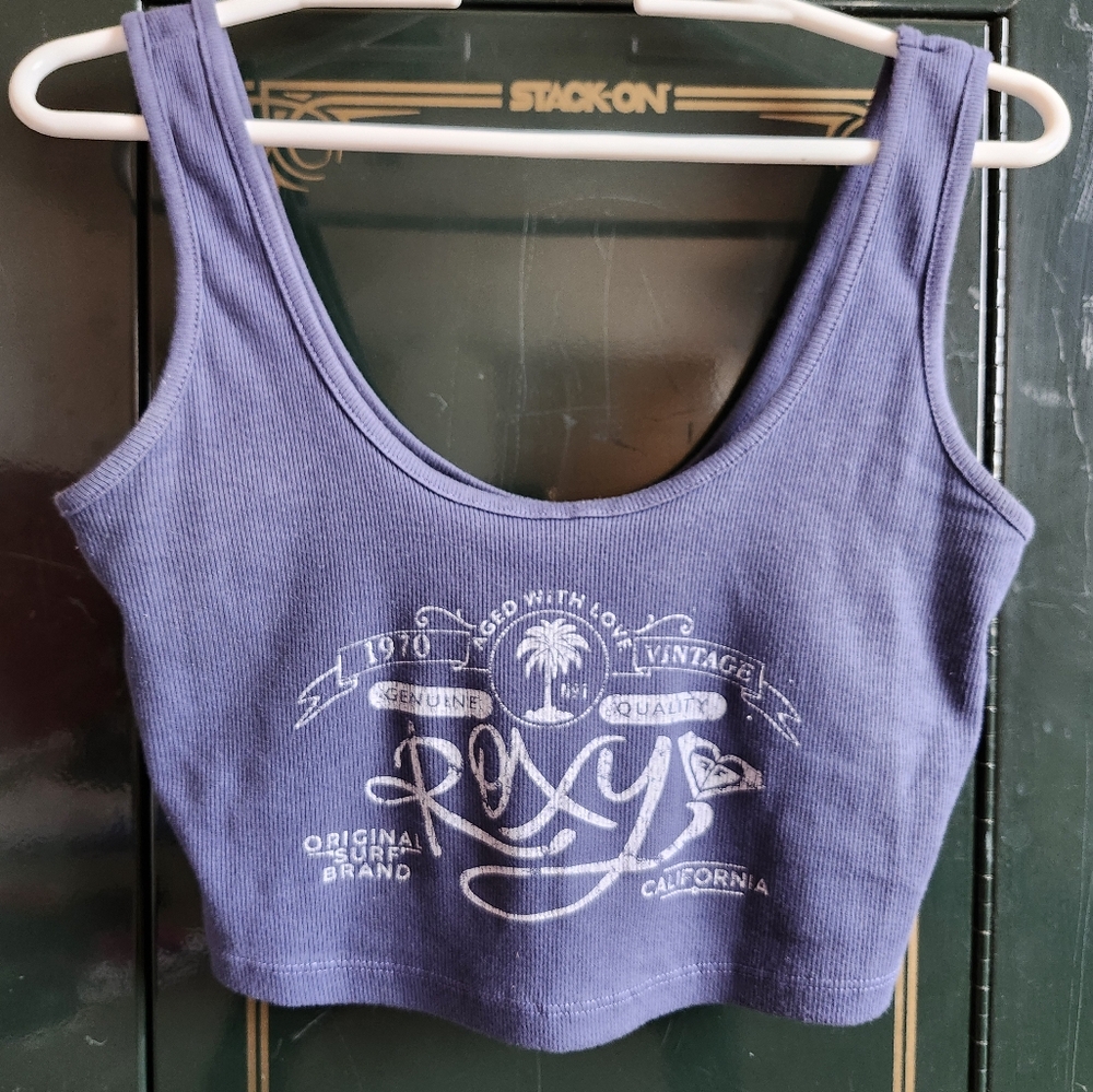 Roxy Women's Blue Crop Top